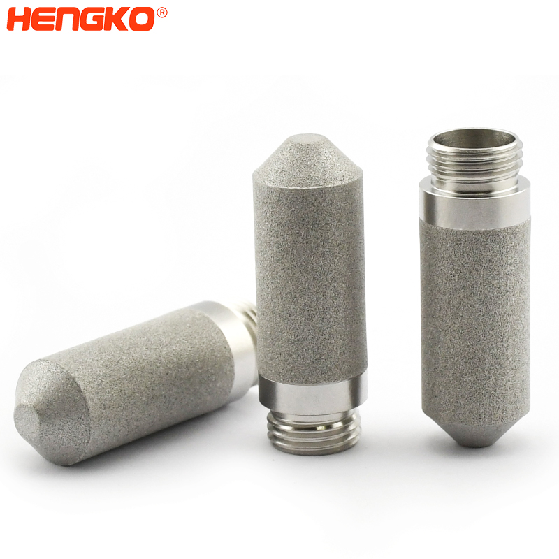 Chinese wholesale Carbonation Stone -
 Anti-collision RHT-H30 Sintered SS316L temperature and humidity sensor probe housing HK20MCU – HENGKO