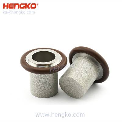 micron sintered stainless steel vacuum KF certering ring filter with porous filter