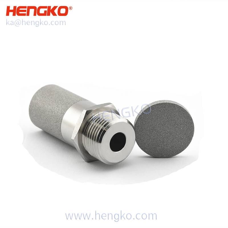Professional Design Co2 Probe -
 stainless steel porous Medical breathing non-invasive ventilator oxygen gas choke inspiratory pressure flow  filter  with heat and moisture exchange – HENGKO