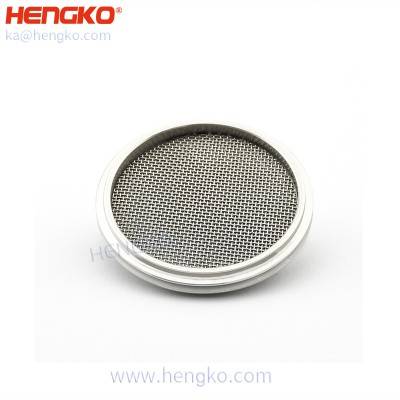 Stainless steel HME  – Heat and Moisture Exchange With ventilator oxygen gas choke circuit bacteria filter for  ventilator inspiratory mixing chamber