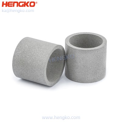 40-50 um micron pore grade sintered porous metal SS stainless steel filter tube