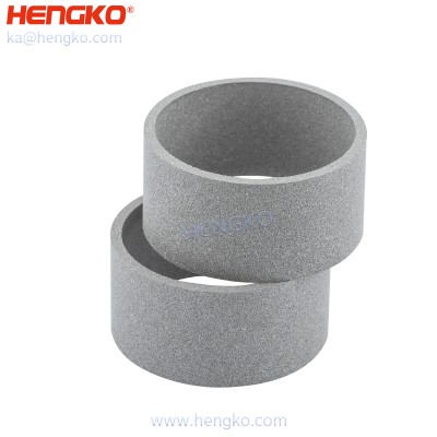 316L Sintered stainless steel filter cartridge for gas solids separation