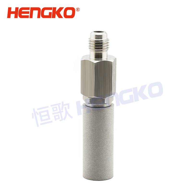 Fast delivery Oxygen Stone Brewing -
 SFT12 2 micron 1/4” MFL 316L stainless steel micro diffusion aeration oxygen stone – HENGKO