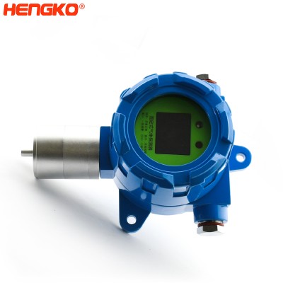 HENGKO anti explosion LP chlorine fixed gas detection instruments flame gas sensor detector display screen panel assembly for chemical plants