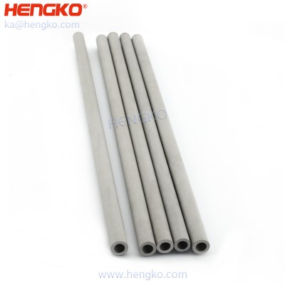 Wicking assemblies porous metal micro capillary filter tube for Thermal system heat pipes / liquid transport