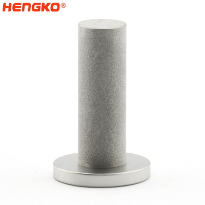HENGKO 316L sintered stainless steel filter porous metal filter element