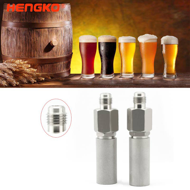 Oxygen Stone Brewing -
 Stainless Steel 1.5″  Tri Clamp Fitting Diffusion Stone 2 Micron Aeration Stone  Carbonation Stone with 1/4″ NPT female thread – HENGKO