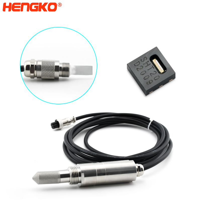 New Fashion Design for Propane Gas Sensor -
 HT608 fast response digital dew point temperature and relative humidity probe sensor and transmitter for refrigerated air dryer – HENGKO