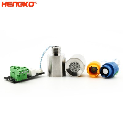 Modul sensor gas dua saluran dan empat saluran presisi tinggi dengan alarm aural dan visual, output serial, tipe elektrokimia