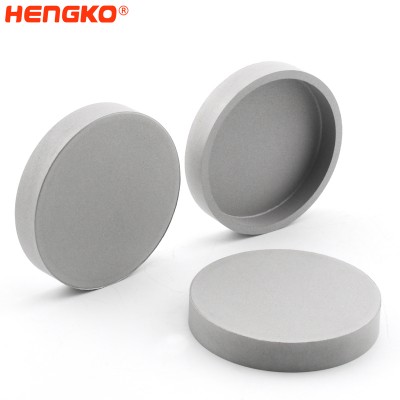 Professional manufacturer 5 20 microns porous metal sus 316l ss stainless steel sintered porous round strainer filter disc/slice used for polluted water filtration