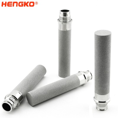 Professional manufacturer customized sintered porous metal filter tube used for medical sterilization