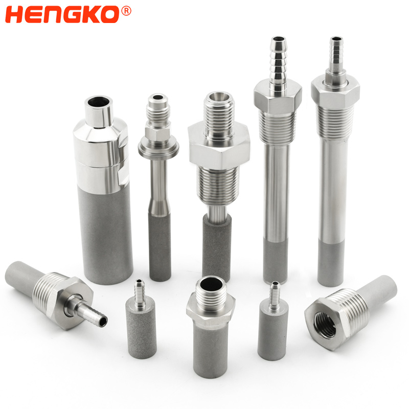 Diffusion Stone -
 0.5 2.0 micron SS stainless steel beer oxygen air aeration carbonation stone with 3/16″ 1/4″ 3/8″wand Barb 1/2″ NPT Thread for home brewing – HENGKO