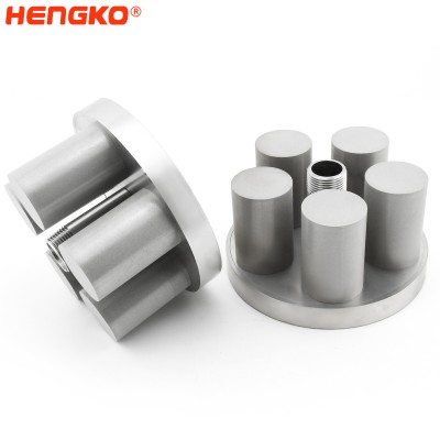 Porous Metal Filter Media and OEM Sintered Stainless Steel Filter for Hydrogen Gas