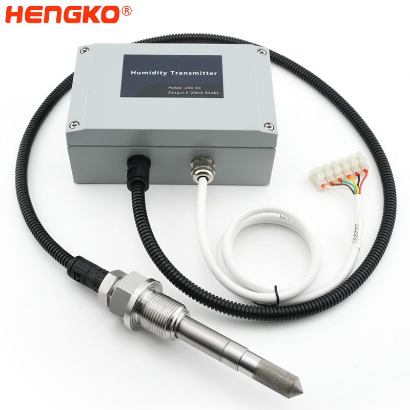 Transmissor anticondensació, temperatura industrial i humitat relativa HT407 per a aplicacions exigents