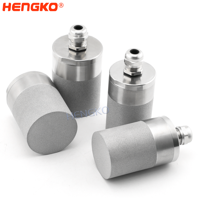 Cheap price Relative Humidity Sensor -
 Waterproof IP67 wholesale sintered stainless steel network temperature and humidity sensor filter protection sensor housing used for incubator – HENGKO