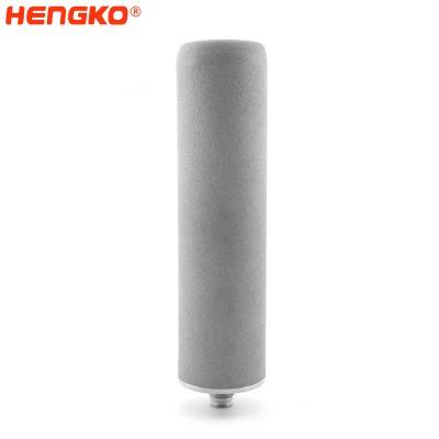 High performance porous sintered metal stainless steel isostatic filters tubes support liquid and gas applications