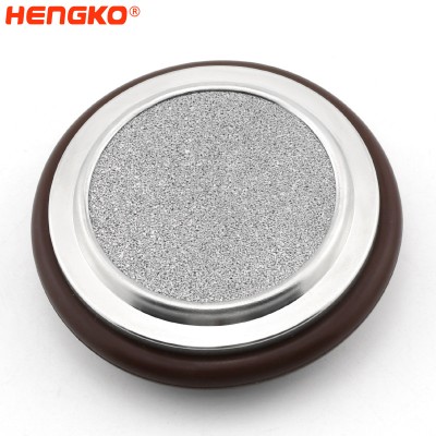 Sintered porous metal Stainless steel bacteria HEPA filter for Medical Oxygen Concentrator
