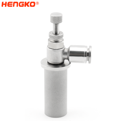 Stainless Steel Sintered Inline Filters for Miniature Flow Control Component Protection