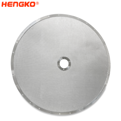 Sintered Porous Metal Leaf Disc Filter For the Polymer Melt Industry