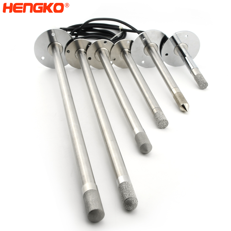 Fixed Competitive Price Oxygen Stone Brewing -
 HENGKO sintered metal temperature and humidity sensor probe for grain blower – HENGKO