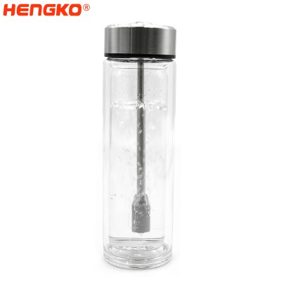 Akụ USB nwere ọgụgụ isi ahụike 500ML Portable Hydrogen-Rich Generator Water Bottle PEM Technology USB Water Cup
