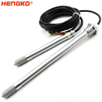 SS 316 Stainless Steel Humidity Dew Point Transmitters Detective Probe For Baking Ovens Or High-temperature Dryers