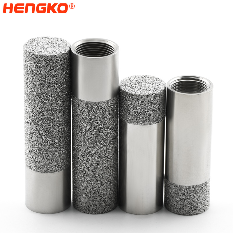 2022 Good Quality Diffusion Stone -
 customized long-term stability sintered porous metal stainless steel sensor housing for industrial temperature and humidity transmitter – HENGKO
