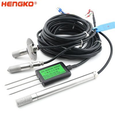 Temperature Humidity Transmitter -
 Soil Moisture Meter Tester Probe Sensor, Gardening Plants Growth Watering Quality Monitoring Test Tool Kits for Garden Farm Lawn Household Indoor Outdoor – HENGKO