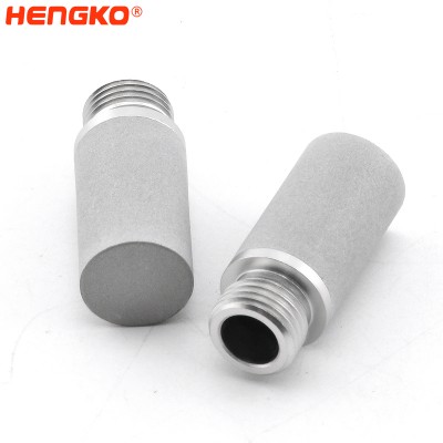 Acid and Alkali Resistant More Durable 316L Porous Stainless Steel Filter Sintered Filter Cartridge Biomedical Equipment Filter