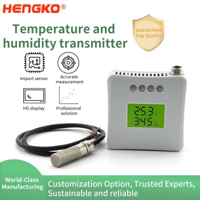 RHTX 4-20mA RS485 temperature humidity transmitter for greenhouse