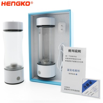 Portable Alkaline Hydrogen Water Lonizers Bottle of Hydrogen-rich Cup Hydrogen Water Generator, 1000ppb