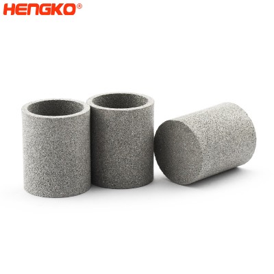 0.5 5 20 60 micron sintered porous stainless steel 316L metal cups air filters for gas distribution in the fluidized bed