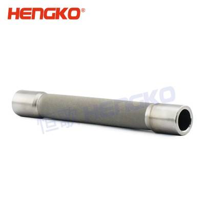 0.2 to 90 micron sintered powder ss 316 stainless steel porous strainer pipe fitting