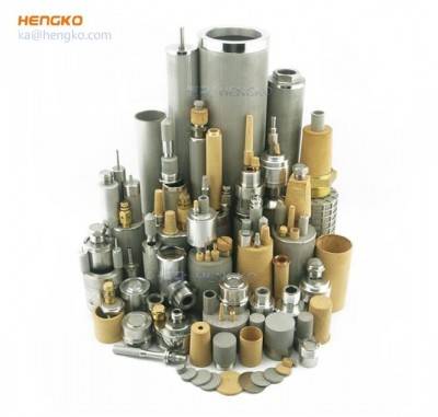 Factory low price customized types efficiency sintered powder porous metal brass bronze 316L stainless steel filter material media