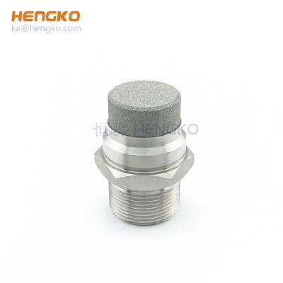 Custom sintered porous metal bronze stainless steel 316L physical wear resistance filter element