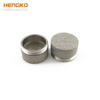 Elementi filtranti a tazze metalliche porose in acciaio inossidabile con processo speciale di sinterizzazione