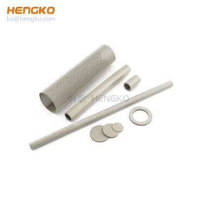 Sintered 5 10 40 100 microns porous 316L stainless steel filter wire mesh for dust filter