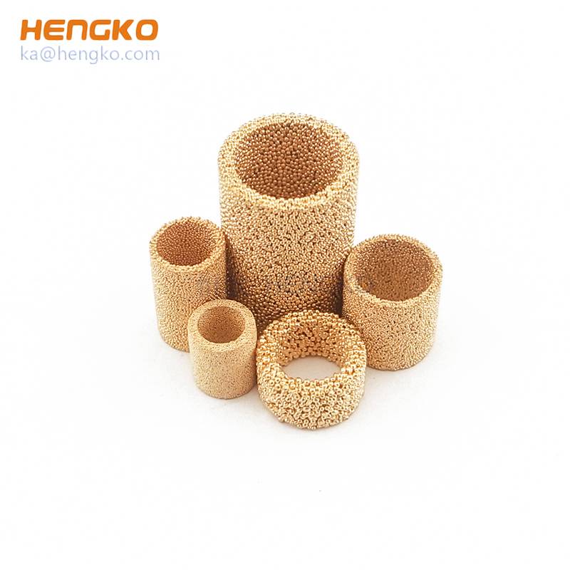 3-90 micron bronze sintered double-open ends replacement filter tube for refining and specialty chemical Featured Image