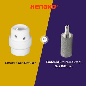 Why Replace Ceramic Gas Diffusers by Sintered Stainless Steel ?