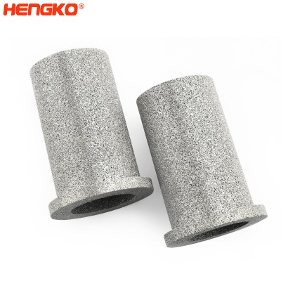 HENGKO sintered stainless steel 316L porous metal-air taper cup filter using wax in 3d printer