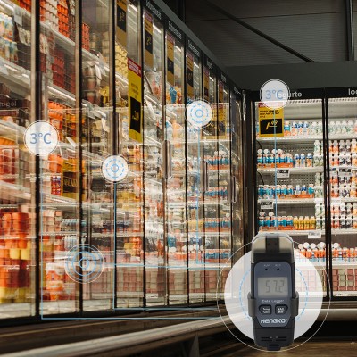 Remote Temperature and Relative Iot humidity monitoring system for Food and Beverage Cold Chain Logistics