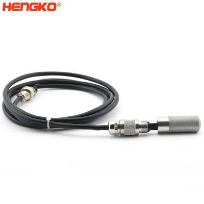 Wholesale custom dustproof waterproof RHT20 digital high temperature and relative humidity sensor probe with 4-pin aviation plug for food and berveages