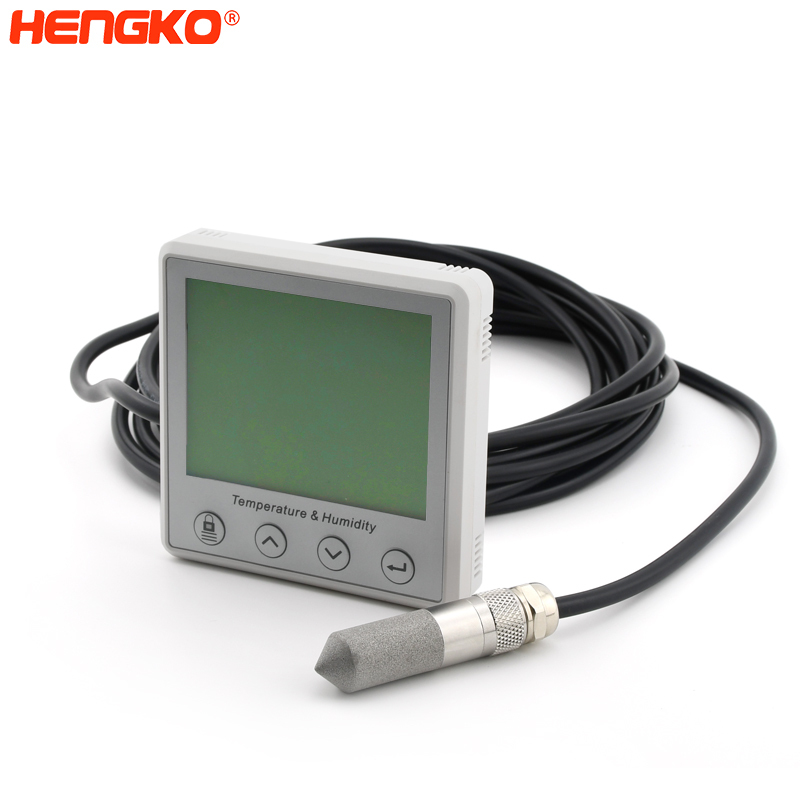 Duct Mounted Humidity Sensor -
 Industrial High Accuracy Dewpoint Temperature and Humidity Transmitter with Screen Display – HENGKO