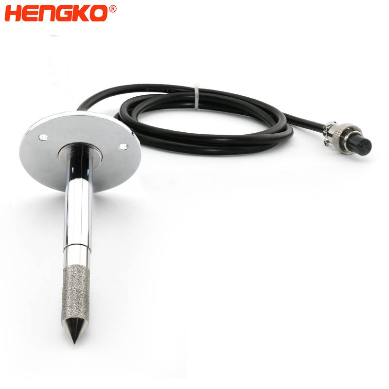 Super Lowest Price Humidity Sensor Probe -
 Long-term Stability industrial 4-20ma digital  I2C air high dew point soil moisture SHT serious flange temperature and humidity sensor probe – HENGKO