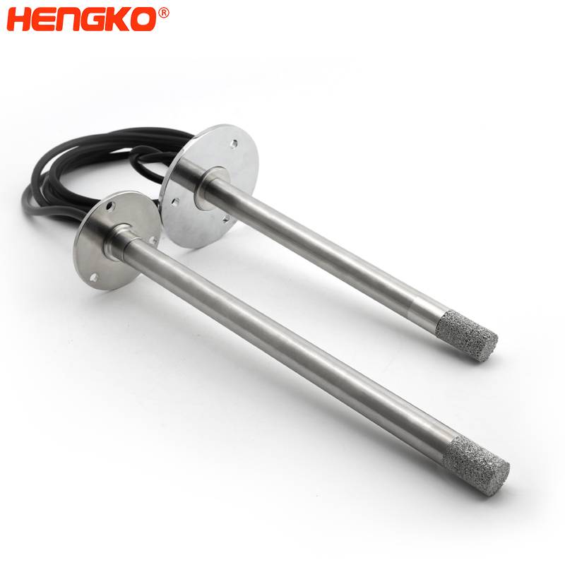 Hot Selling for Handheld Temperature And Humidity Sensor -
 Flange Mounted irrigation temperature relative humidity sensor probe for in-line measurement in high temperature applications – HENGKO