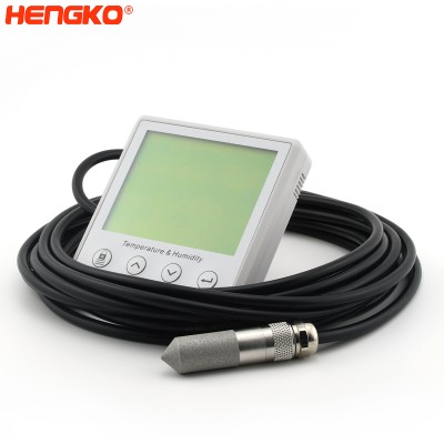 Industrial High Accuracy Dewpoint Temperature and Humidity Transmitter with Screen Display