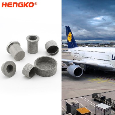 Stainless Steel Sintered Porous Metal Turbine Filters for Air Inlet Filtration ( Used in aircraft to protect people’s lives)