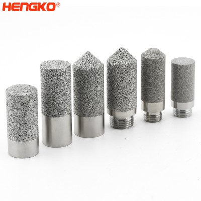 Explosion proof sintered porous SS high digital temperature relative humidity sensor housing to protect the soil cover RHT30 RHT31 RHT40