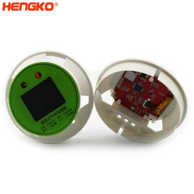 HENGKO anti explosion LP chlorine fixed gas detection instruments flame gas sensor detector display screen panel assembly for chemical plants
