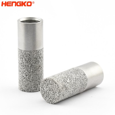 HK66MEN temperature and humidity sensors protection cover casing, Micron porous stainless steel 316L powder sintered